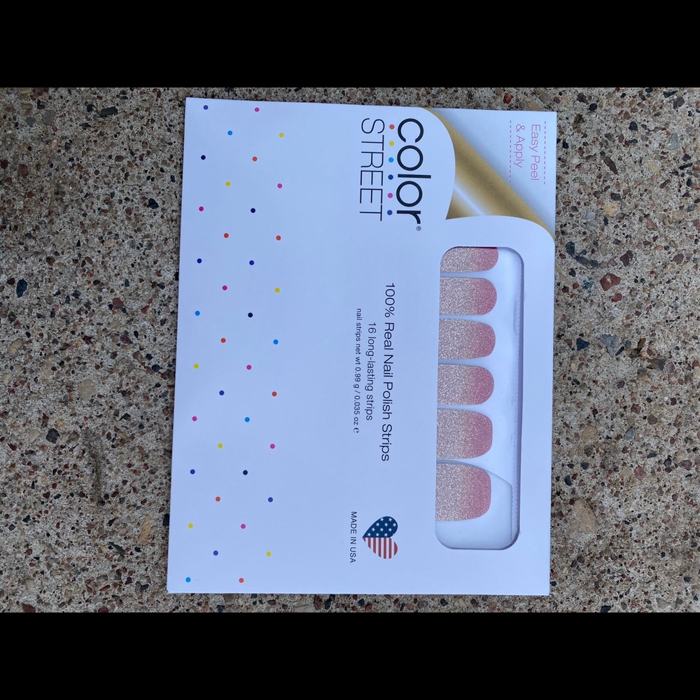 Color street nails Coral Bay